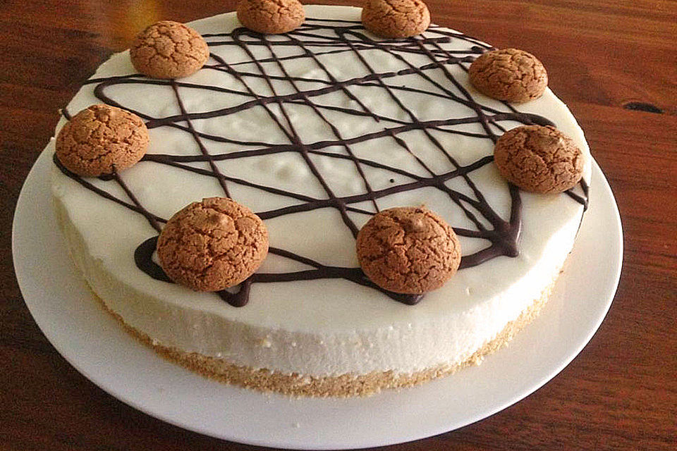 Amaretto - Mousse - Cheesecake (ohne backen)