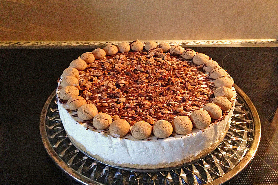 Amaretto - Mousse - Cheesecake (ohne backen)