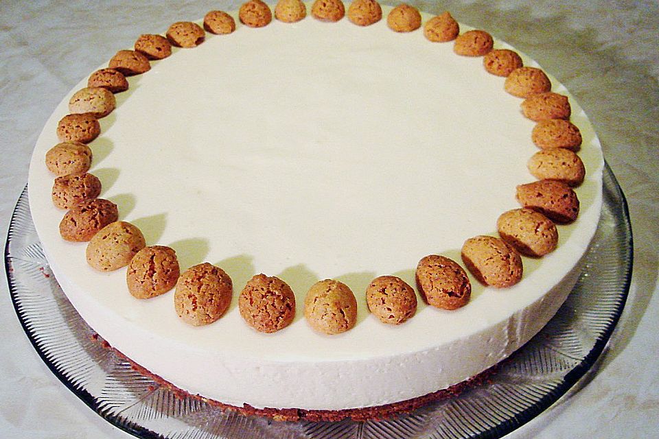 Amaretto - Mousse - Cheesecake (ohne backen)