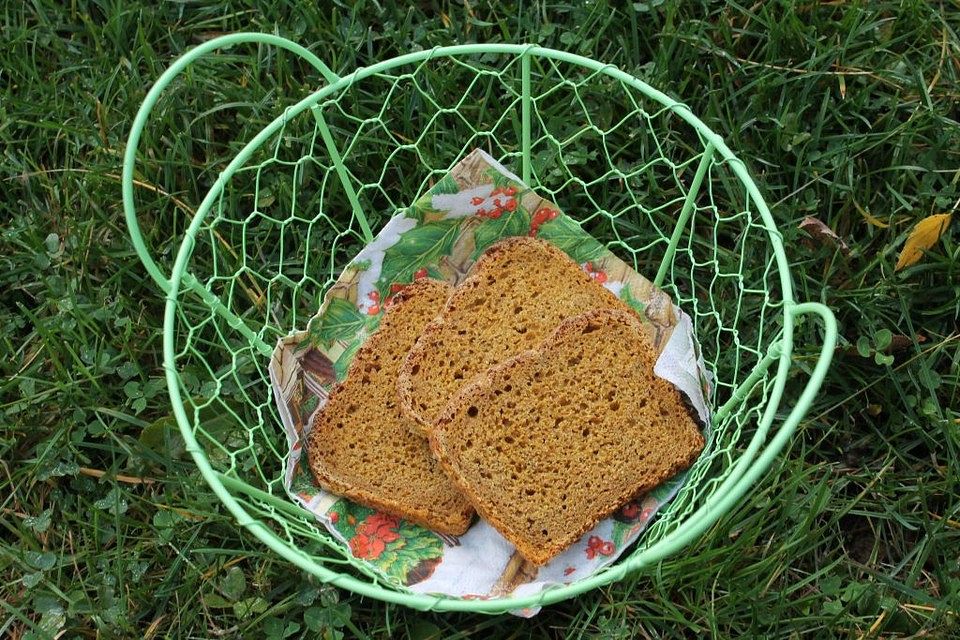 Vollkorn-Kürbis-Brot mit Sauerteig