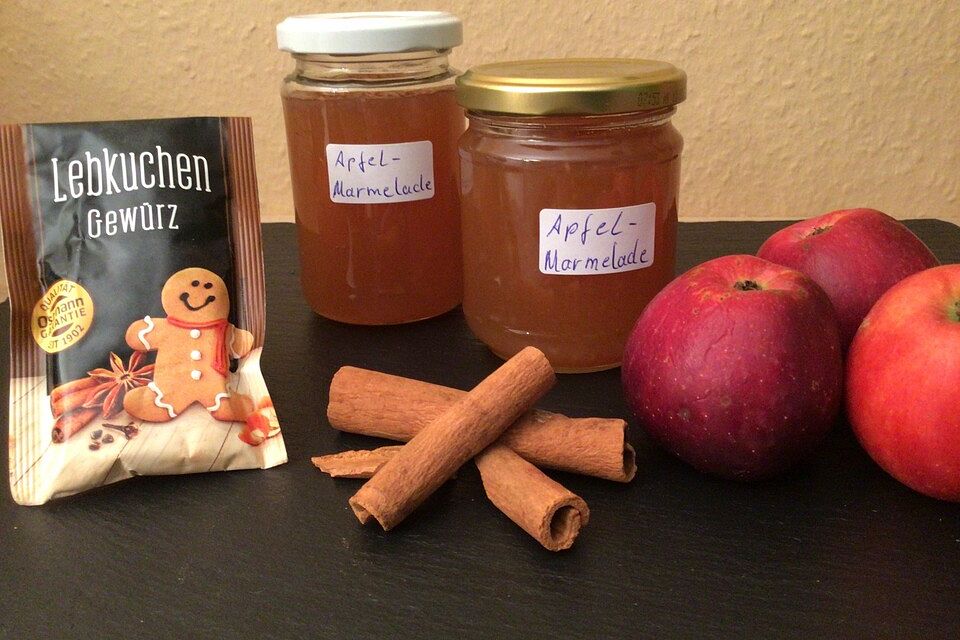 Winterliche Apfelmarmelade aus dem Thermomix