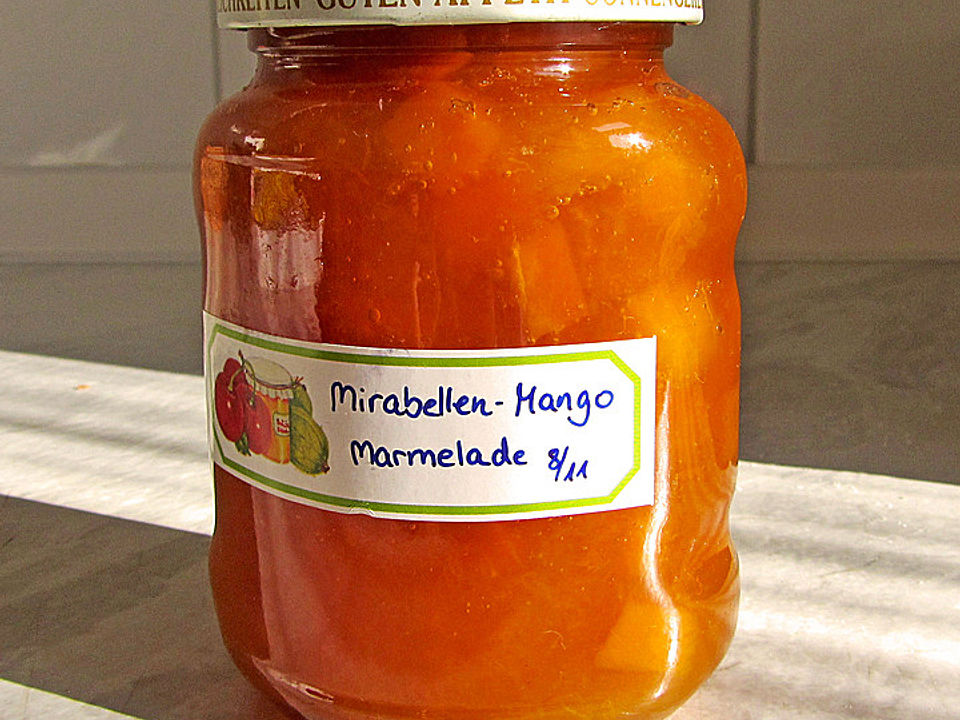 Mirabellen - Mango - Konfitüre von GabyRW| Chefkoch