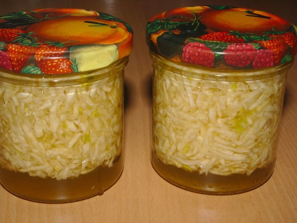Eingelegter Knoblauch in Akazienhonig von Tatunca| Chefkoch