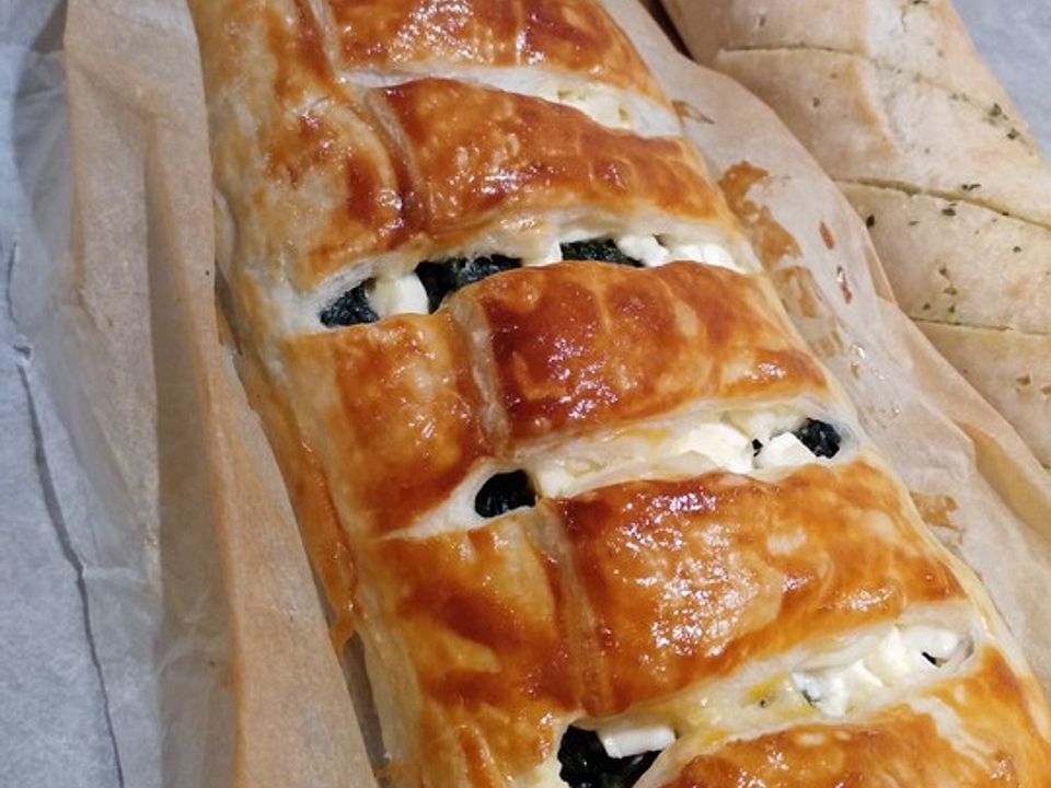 Spinatstrudel mit Feta von mkirschner| Chefkoch