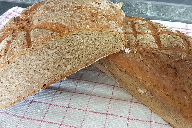 Französisches Landbrot mit einem Teil Vollkornmehl| Chefkoch