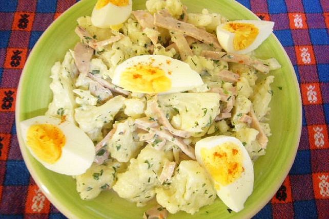 Blumenkohlsalat mit Ei von KochKurtD| Chefkoch