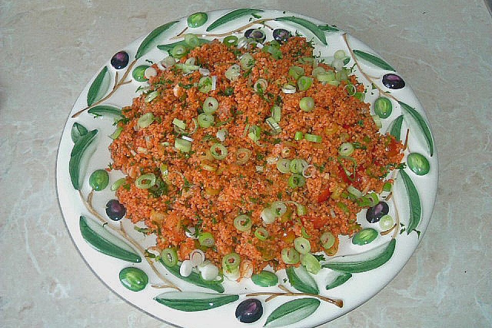 Weizengrießsalat Kisir