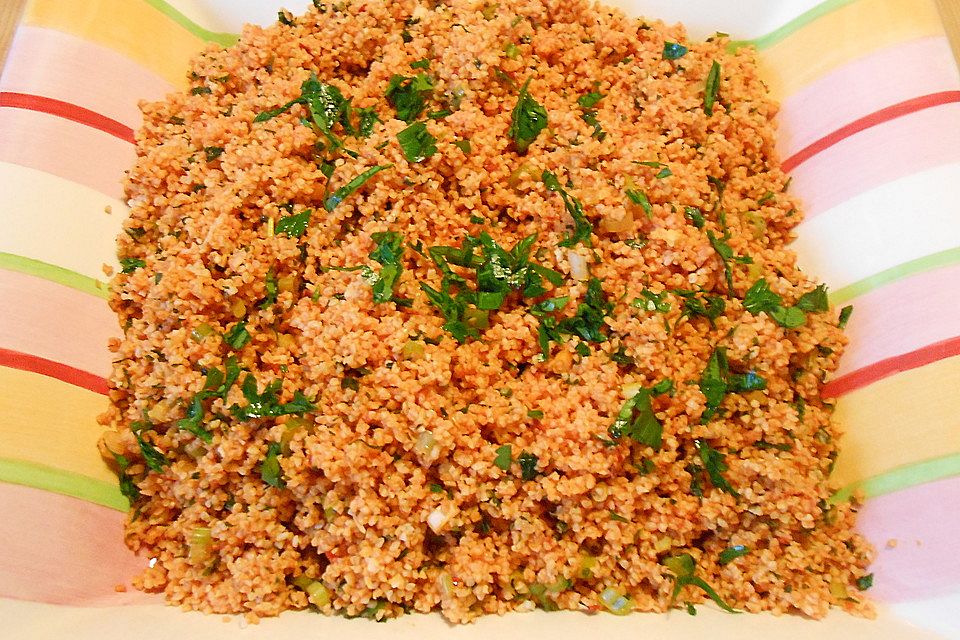 Weizengrießsalat Kisir
