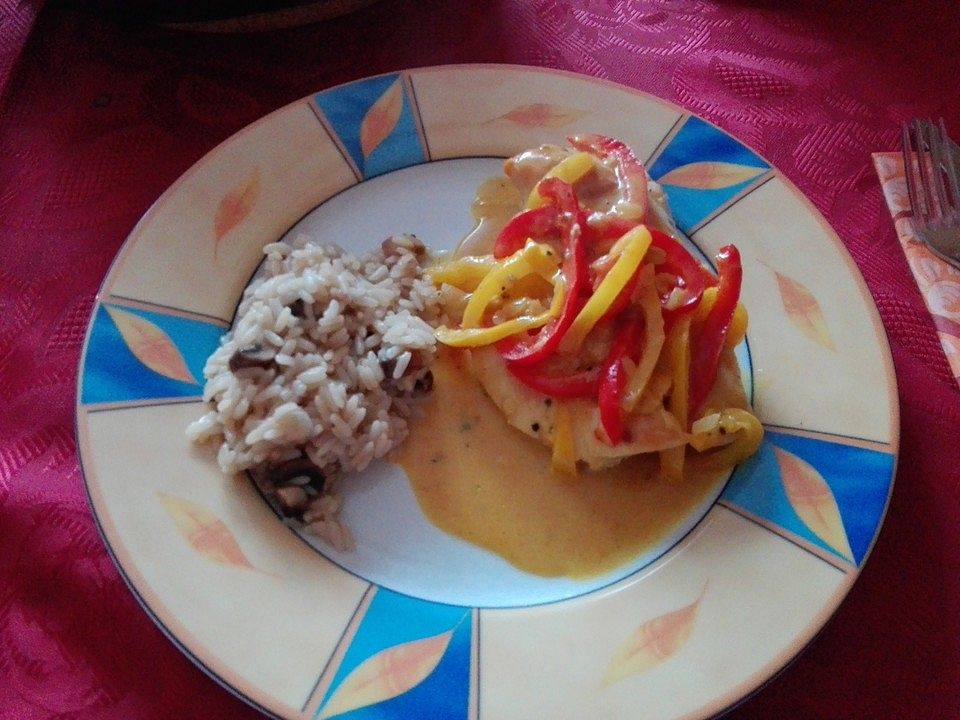 Hähnchenbrustfilet mit Currysauce und Reis von Siane| Chefkoch