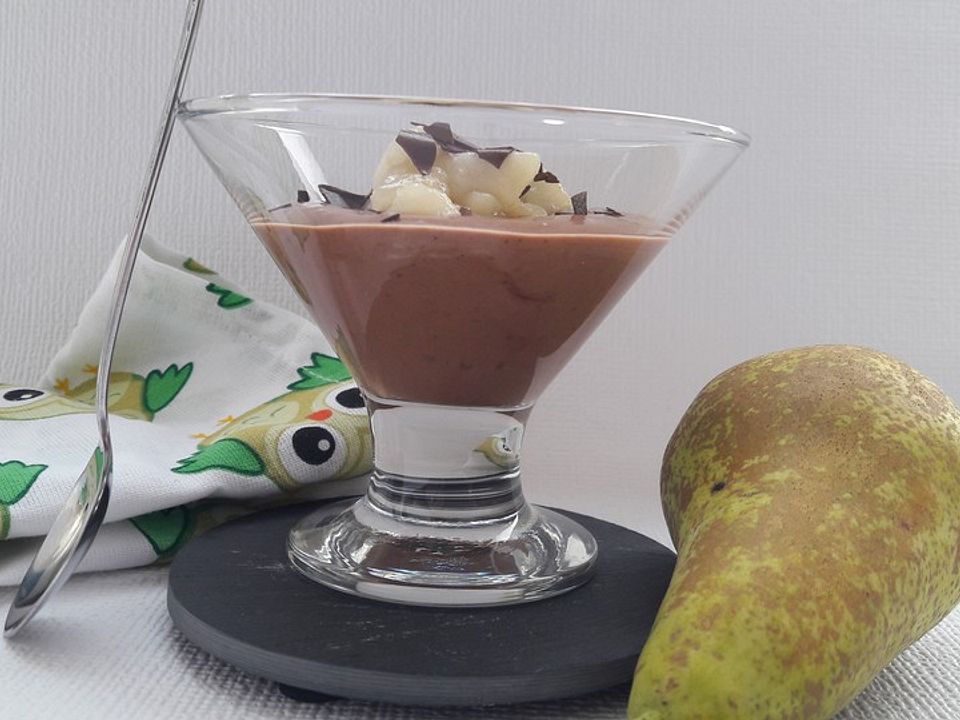 Birnen im Schoko-Joghurt von movostu| Chefkoch Birnen im Schoko-Joghurt von movostu| Chefkoch