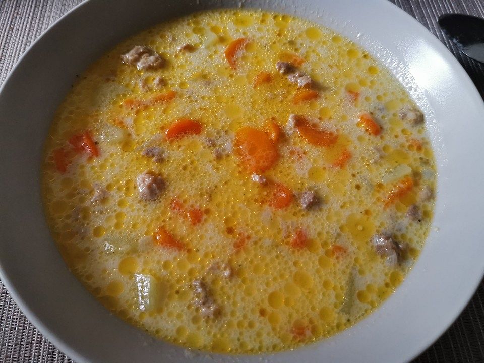 Gemüsesuppe mit Hackfleisch von maryanny118 | Chefkoch