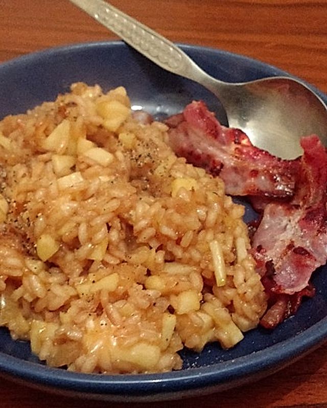 Bob's Weekend Brunch - Apfelrisotto mit Bacon