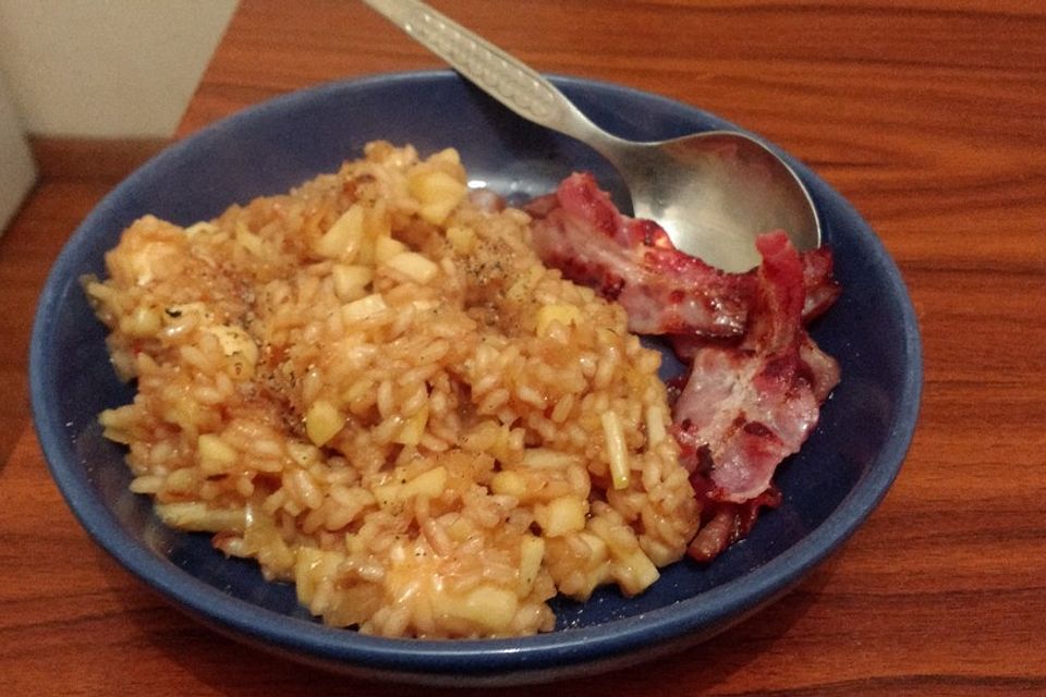 Bob's Weekend Brunch - Apfelrisotto mit Bacon