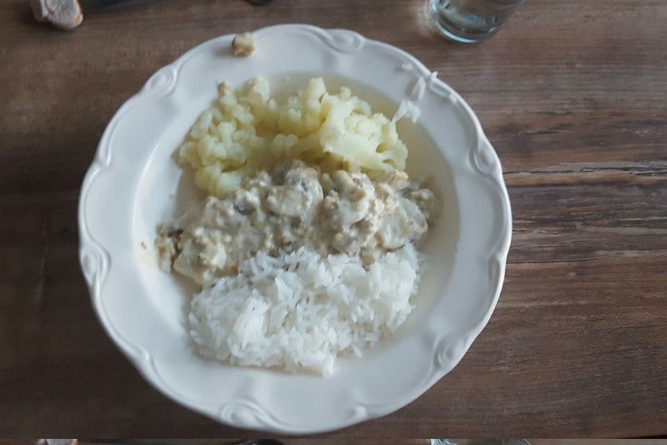 Fisch - Blumenkohl - Pfanne