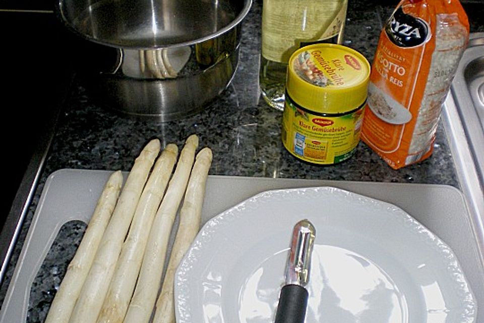 Spargel - Risotto