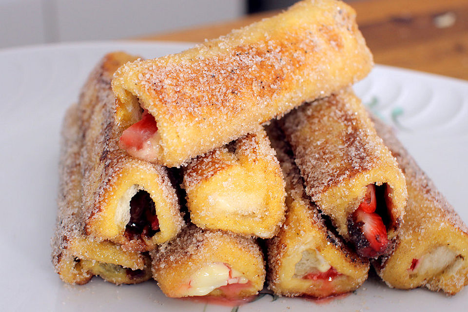 Nutella French Toast Rolls