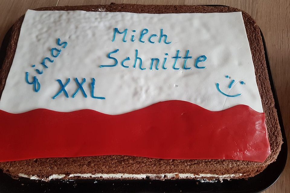 XXL-Milchschnitte