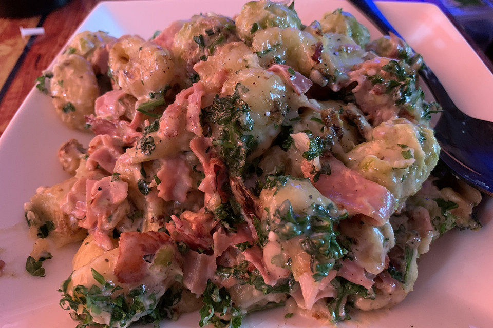Rosenkohl-Gnocchi-Pfanne Rosenkohl-Gnocchi-Pfanne