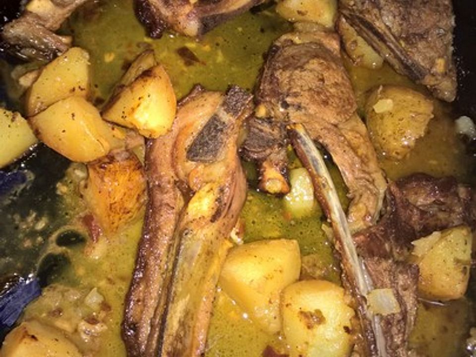 Kokos-Curry mit Lammkoteletts von Kampfschmuserköchin| Chefkoch