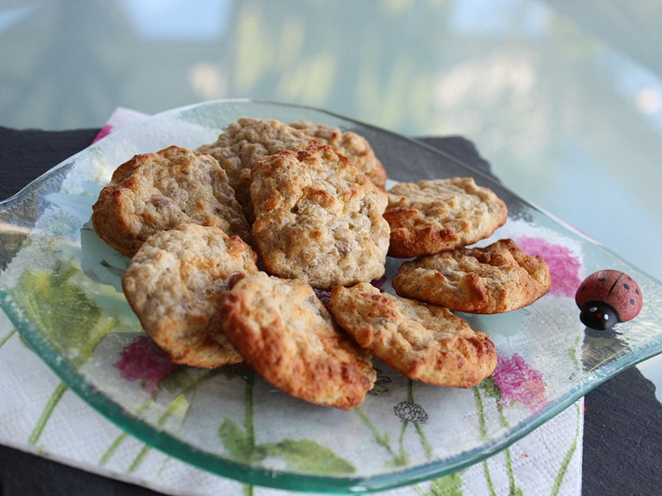 Bananen-Frischkäse-Haferflocken-Wölkchen von SunnyKida| Chefkoch