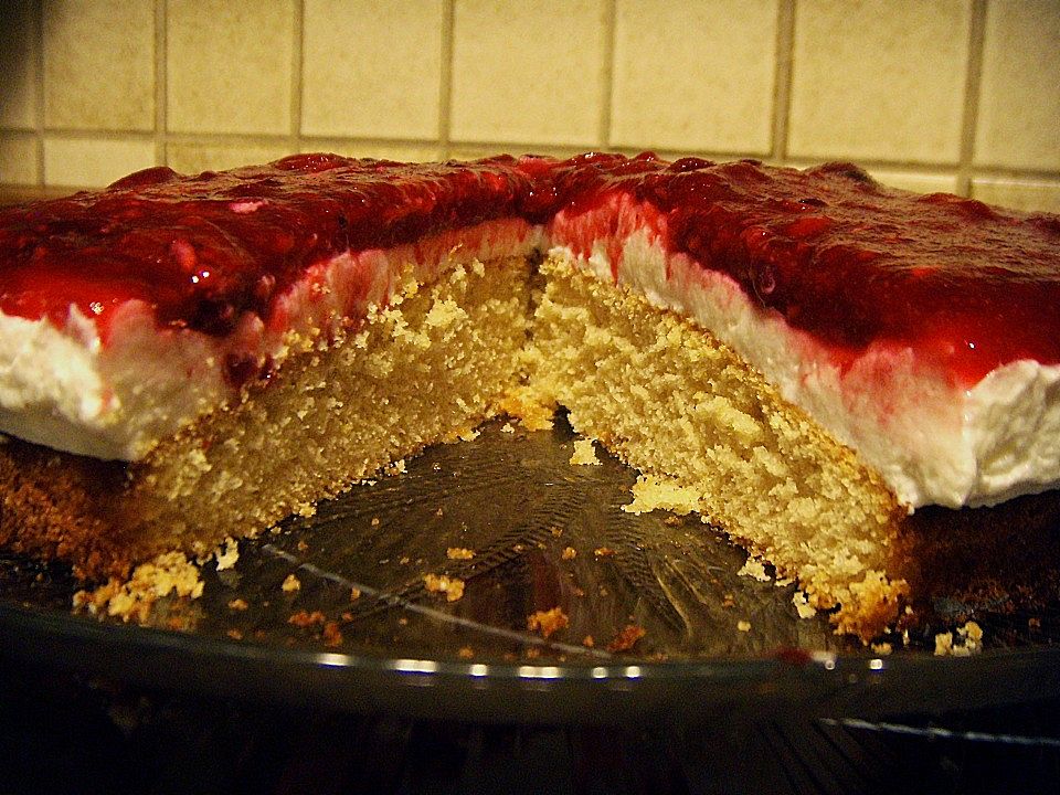 Schmand - Torte mit roter Grütze von bikegirl| Chefkoch