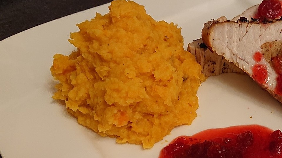 Kartoffelpuree Aus Kartoffeln Und Susskartoffeln Von Christinabb Chefkoch 