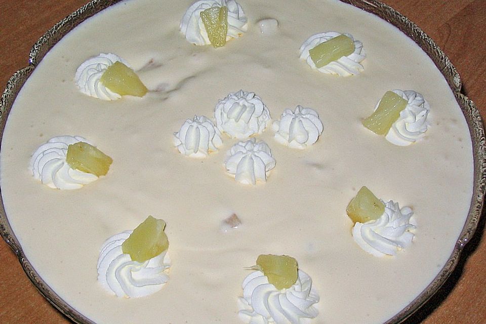 Ananas - Quark - Creme