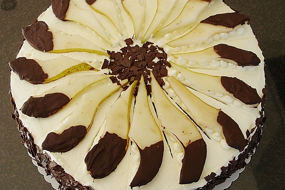 Birne - Helene - Torte