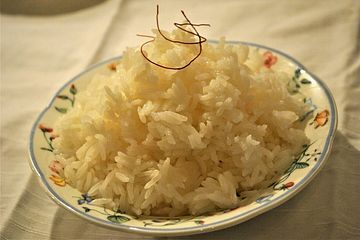 Reis auf thailändische Art gekocht