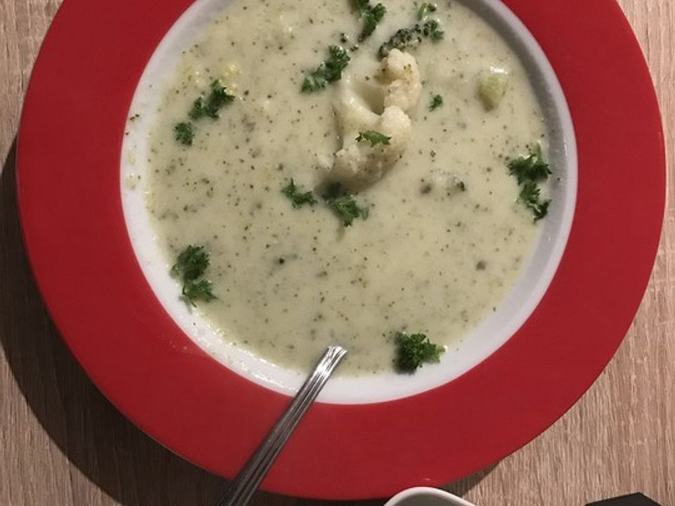 Brokkoli-Blumenkohl-Suppe von Alexandra131187| Chefkoch