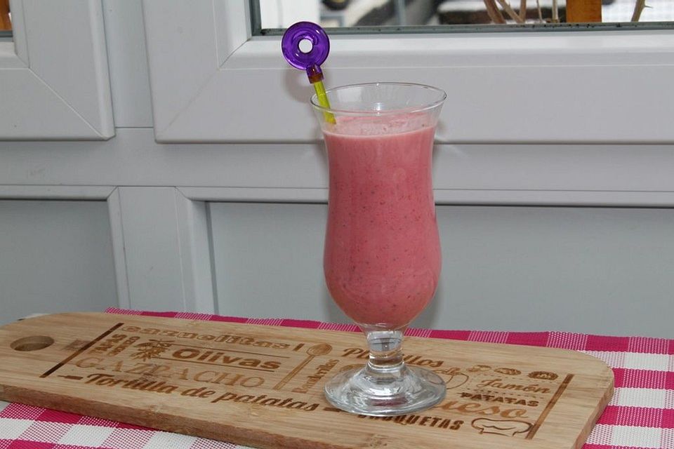 Himbeer-Orangen-Smoothie