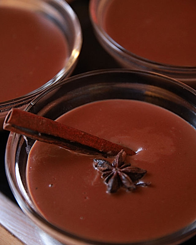 Weihnachts-Schokoladen-Pudding