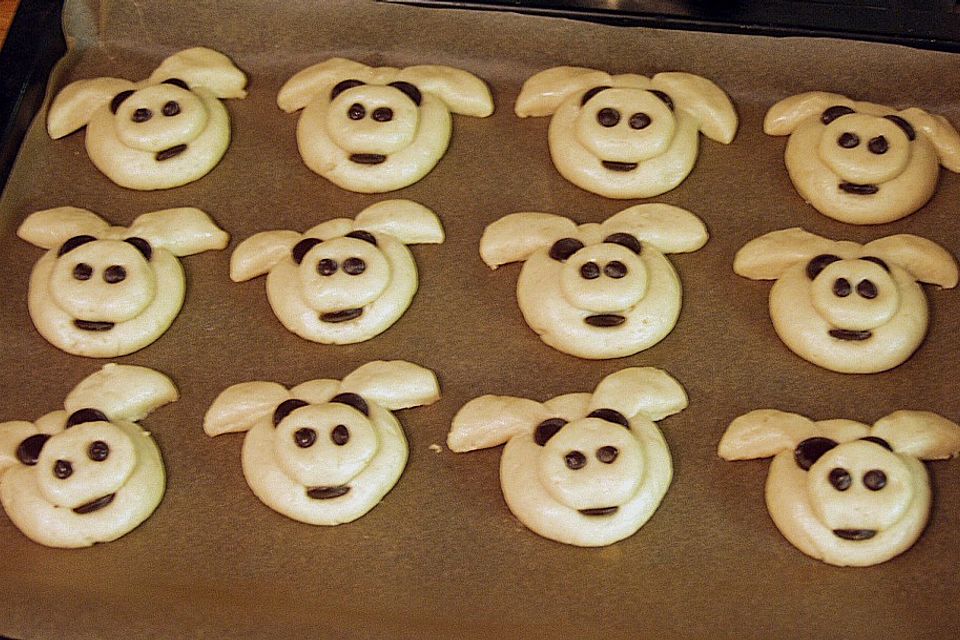 Schweinchen Dick   -  oder einfach leckere Quarkbrötchen