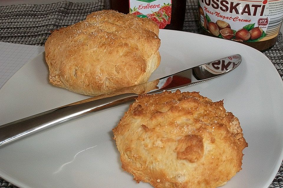 Schweinchen Dick   -  oder einfach leckere Quarkbrötchen