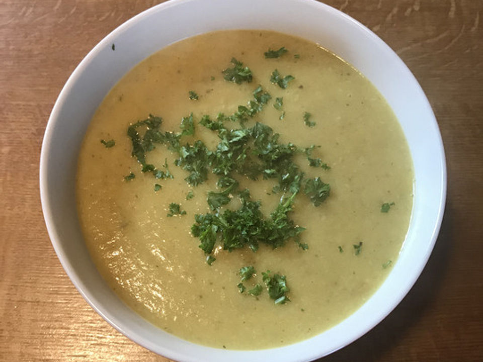 Cremige Wirsing-Champignon-Suppe mit Curry von patty89| Chefkoch