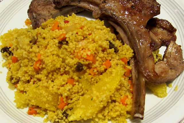 Orangen-Gewürz-Couscous mit Möhren von Monika| Chefkoch