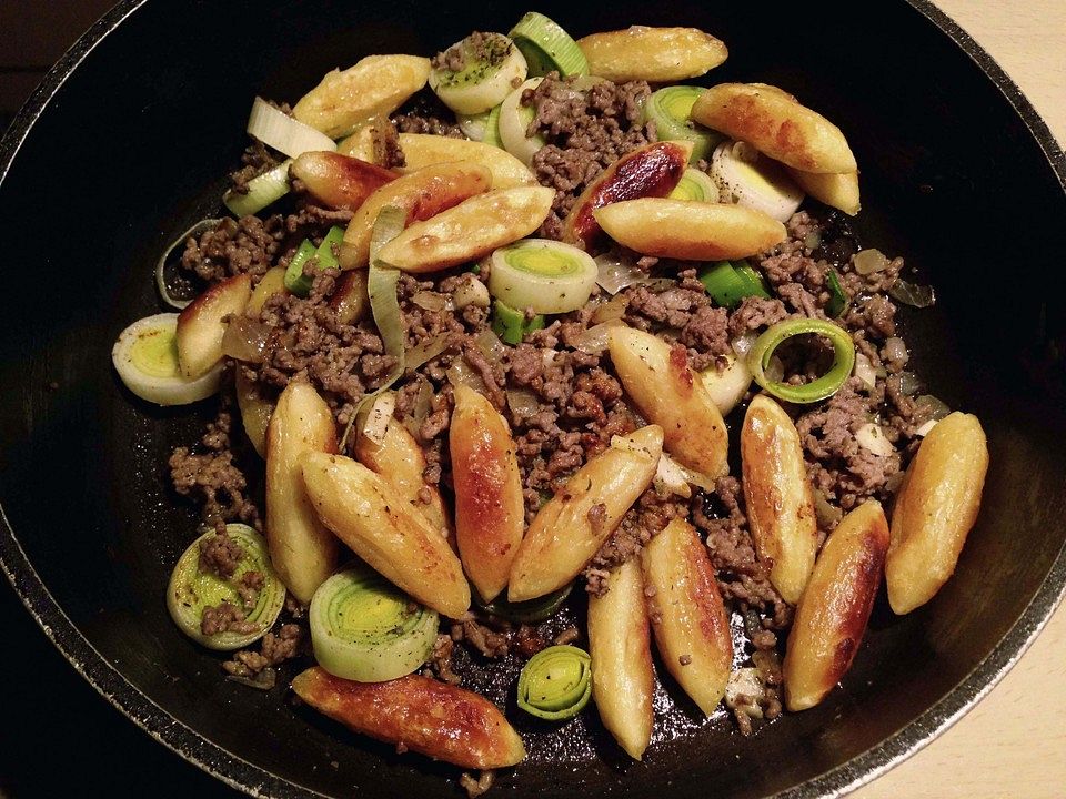 Schupfnudelpfanne mit Rinderhack von Schlobojaner| Chefkoch
