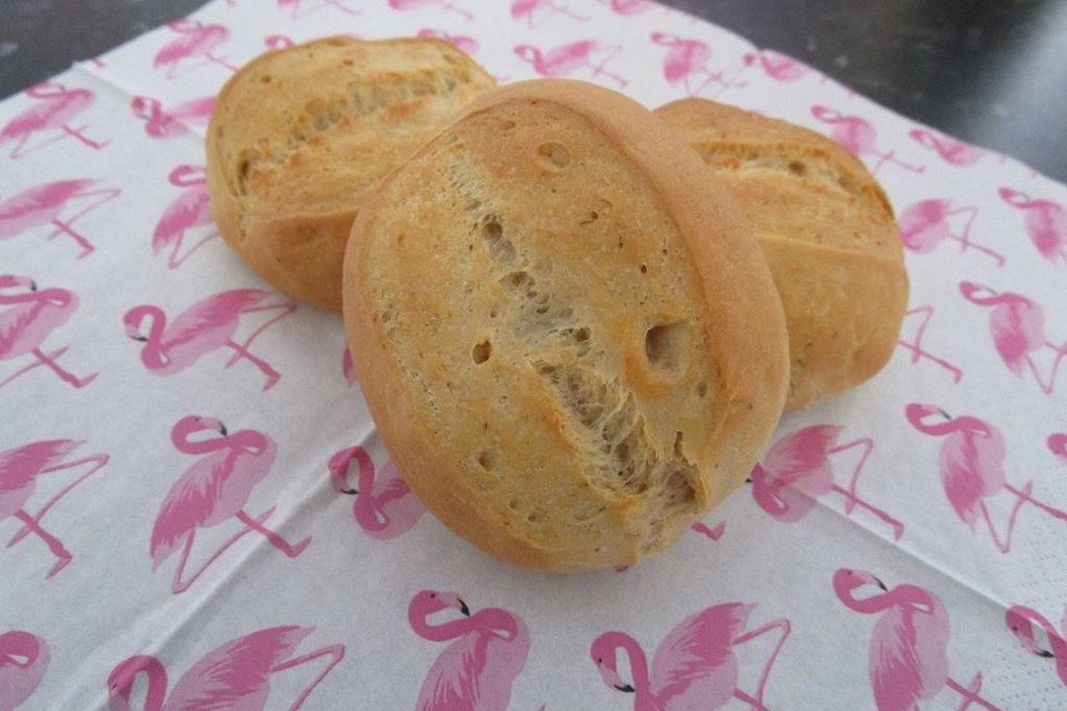 Brot und Brötchen mit Dinkel und Weizen