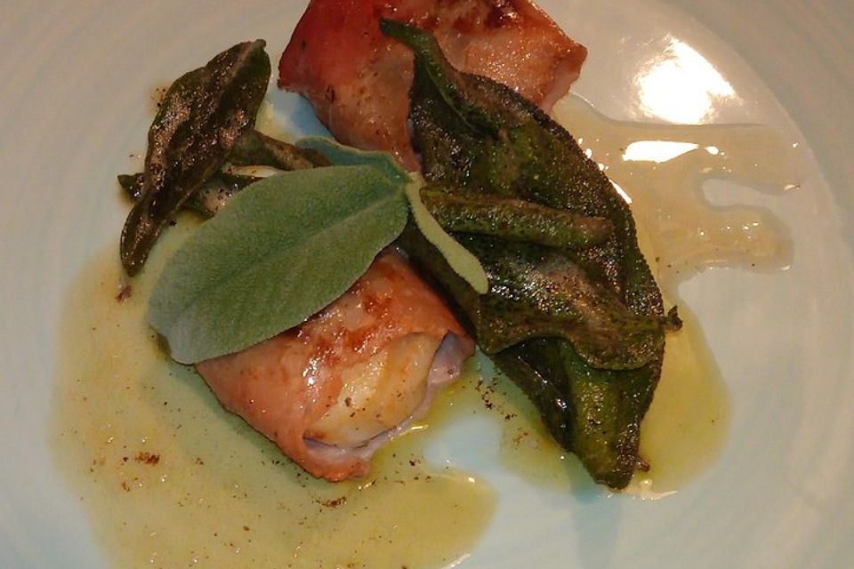 Saltimbocca von Jakobsmuscheln