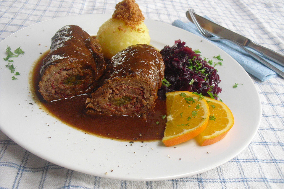 Rinderroulade nach Hausmannskost