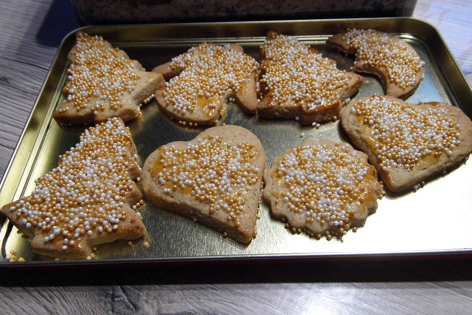 Vegane Weihnachtsplätzchen