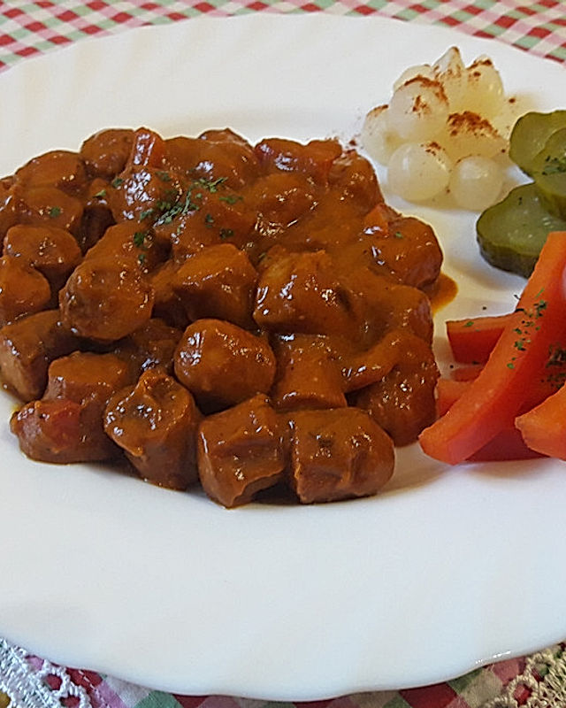 Currywurstpfanne