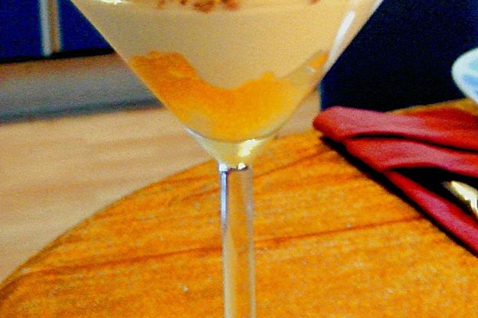 Orangen - Mascarpone - Becher