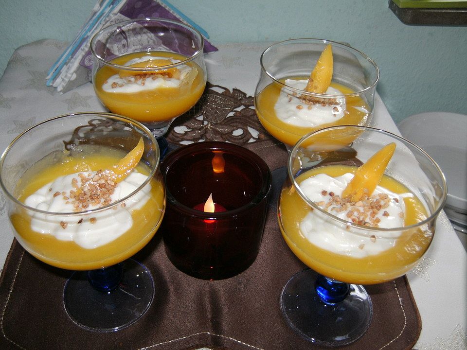 Mango-Vanillepudding von Anaid55| Chefkoch
