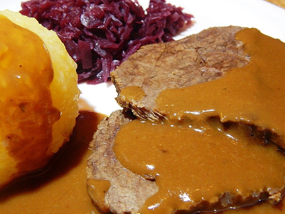Rinderbraten mit Essig und Rahm von madato | Chefkoch