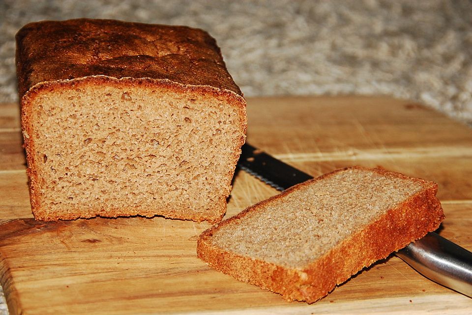 Reines Roggenbrot mit Quellstück