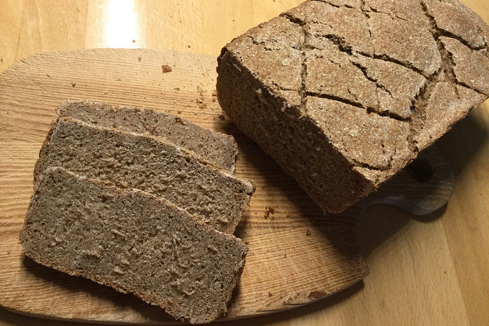 Reines Roggenbrot mit Quellstück