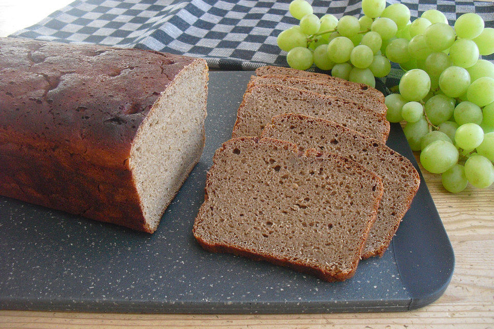 Reines Roggenbrot mit Quellstück