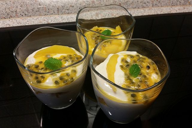 Mango-Maracuja-Mascarpone-Dessert von splasher75| Chefkoch