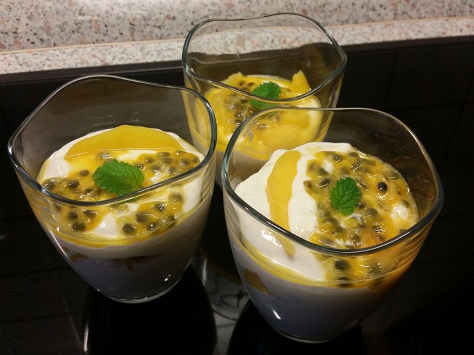 Mango-Maracuja-Mascarpone-Dessert von splasher75| Chefkoch